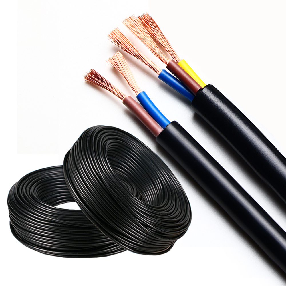 Wholesale Multicore Royal Cord 2 3 4 5 Core Wire Cable 0.75mm 1.5mm 2.5mm 4mm 16mm 50mm 95mm Flexible Copper electric wire Cable