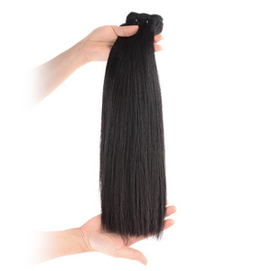 Cheap Silky Straight Double Drawn 100% Virgin Vietnamese Human Hair, Super Double Drawn Indian Remy Hair Extensions