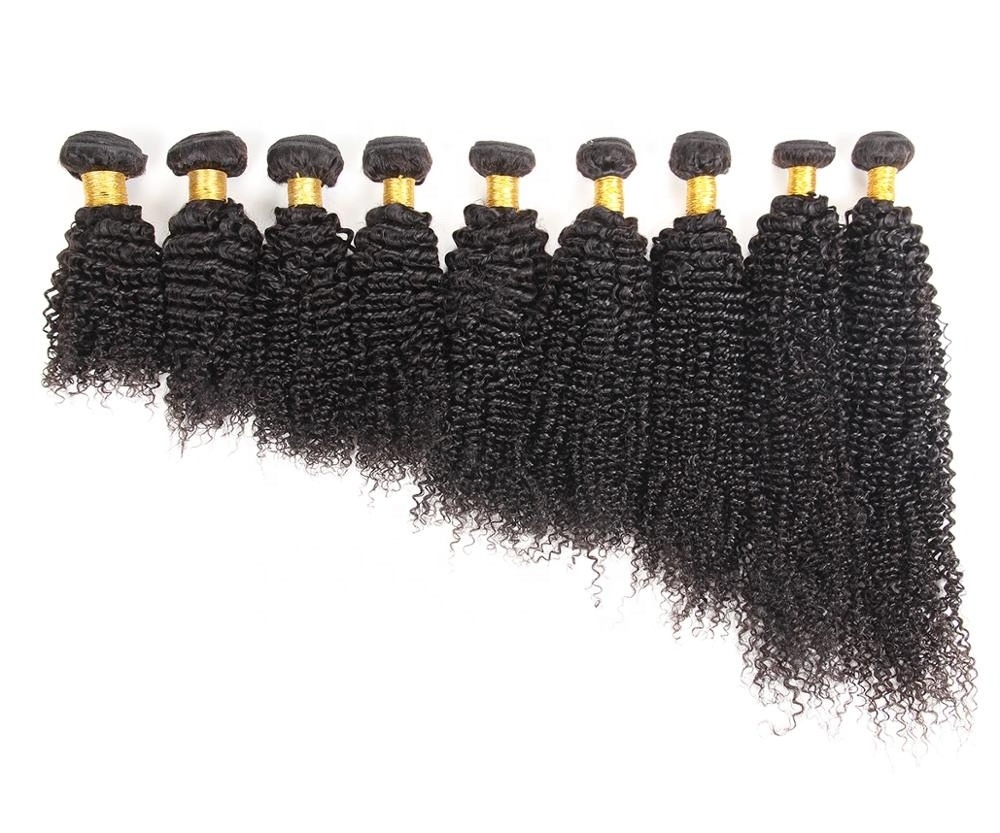 Huashuo Free Shipping Unprocessed Brazilian Kinky Wave Bulk Virgin Hair Extension Weft Soft Kinky Twists Curly Hair