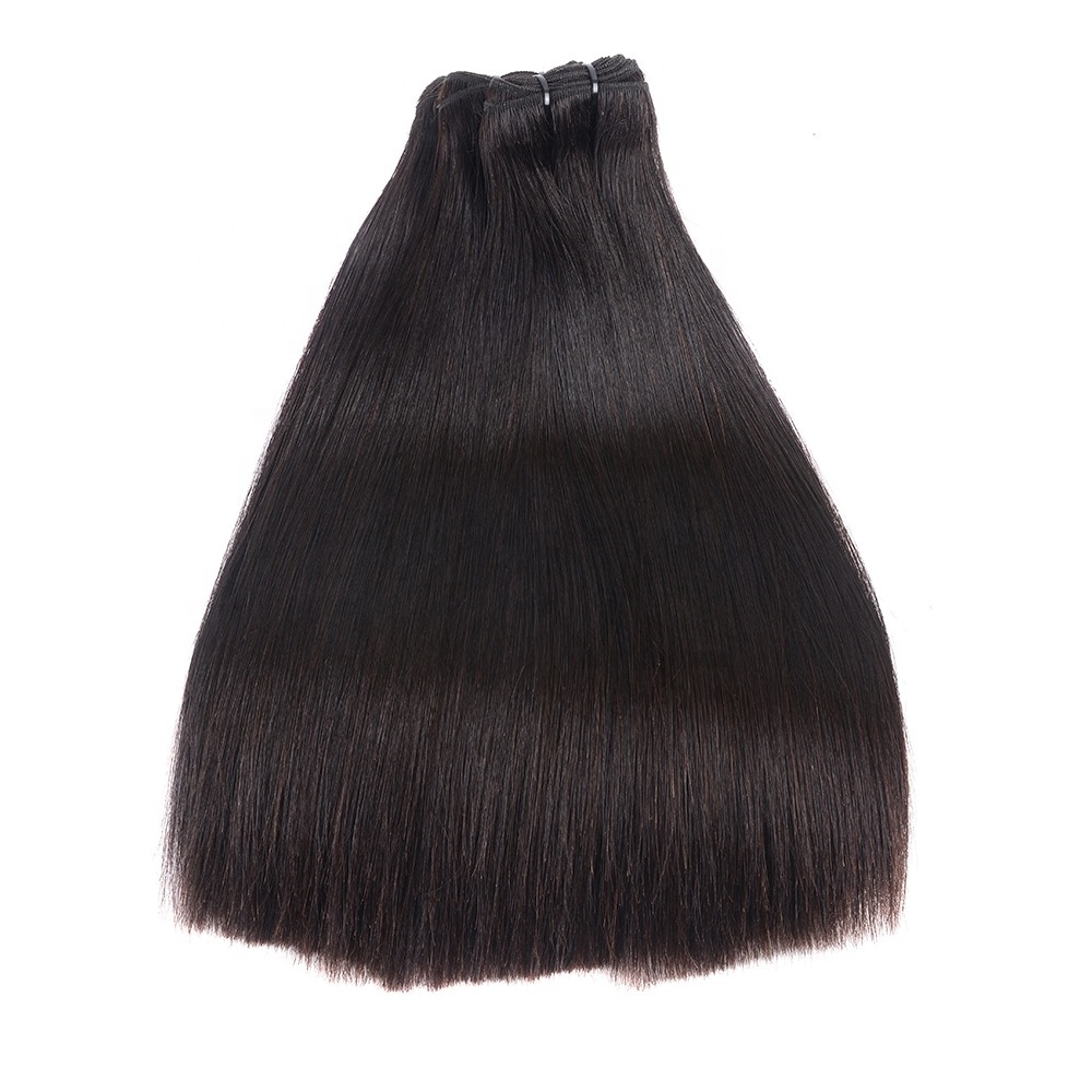 Cheap Silky Straight Double Drawn 100% Virgin Vietnamese Human Hair, Super Double Drawn Indian Remy Hair Extensions