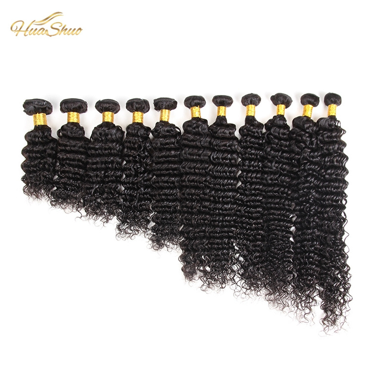 Huashuohair 24inch 100% Brazilian Hair Dropshipping Human Hair Extensions Unprocessed Virgin Mink Brazilian Hair