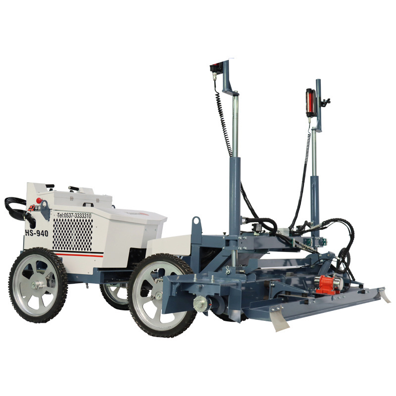 Factory wholesale 4 wheel ride-on laser screed machine for concrete screed