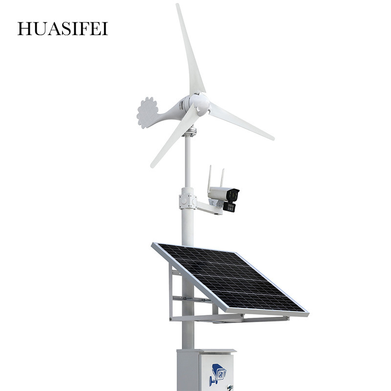 HUASIFEI portable solar power system 60W20AH-400W220AH lithium battery solar panel for outdoor monitoring street lamp 4G router