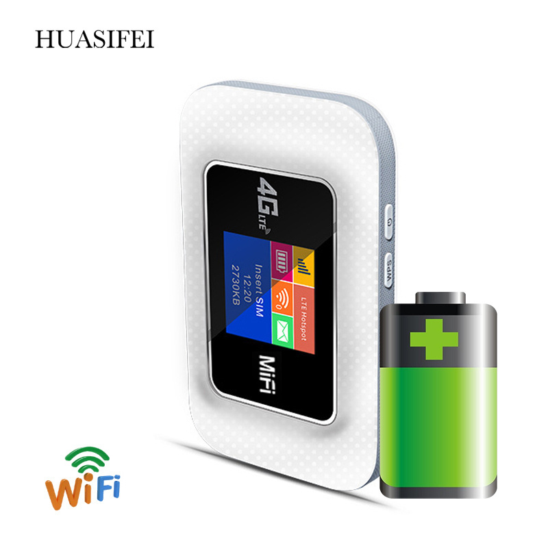 Best 4g sim router wifi mini hotspot car portable Pocket router 4g lte wireless whit power bank