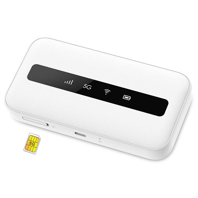 High speed Portable 5G mifis Wi-Fi Chipset QCA6391 H100 mini wifi router with SIM card slot