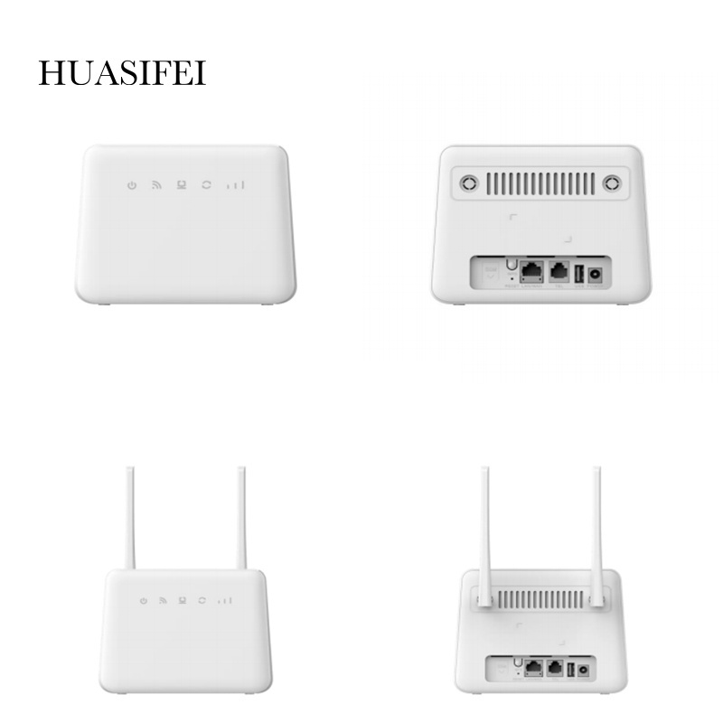 Indoor 4G LTE CPE router CE11S with SIM card slot supporting VPN function support RJ11 with RJ45