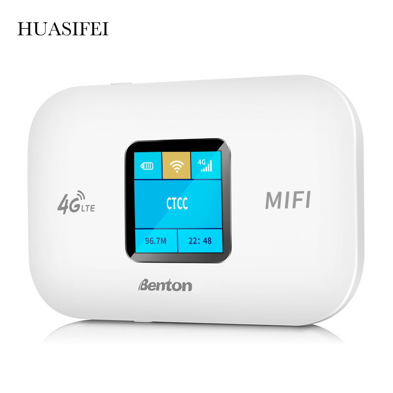 HUASIFEI 4g mini wifi router Global Travel 4G LTE Portable Hotspot MiFis 150Mbps 4G Mobile WiFi router with SIM Card Slot