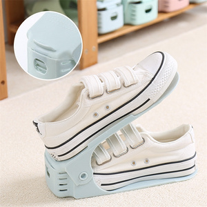 Foldable shoes organizer plastic shoe organizer storage box shoes rack for save room