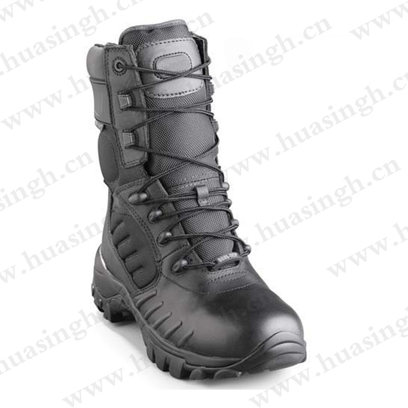 XC,  tactical boots anti-shock PU+rubber sole strong combat boots HSM016