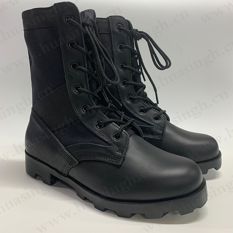 LXG,nylon style breathable ALTAMA black jungle boots with hard rubber outsole strong grip tactical boots HSM102