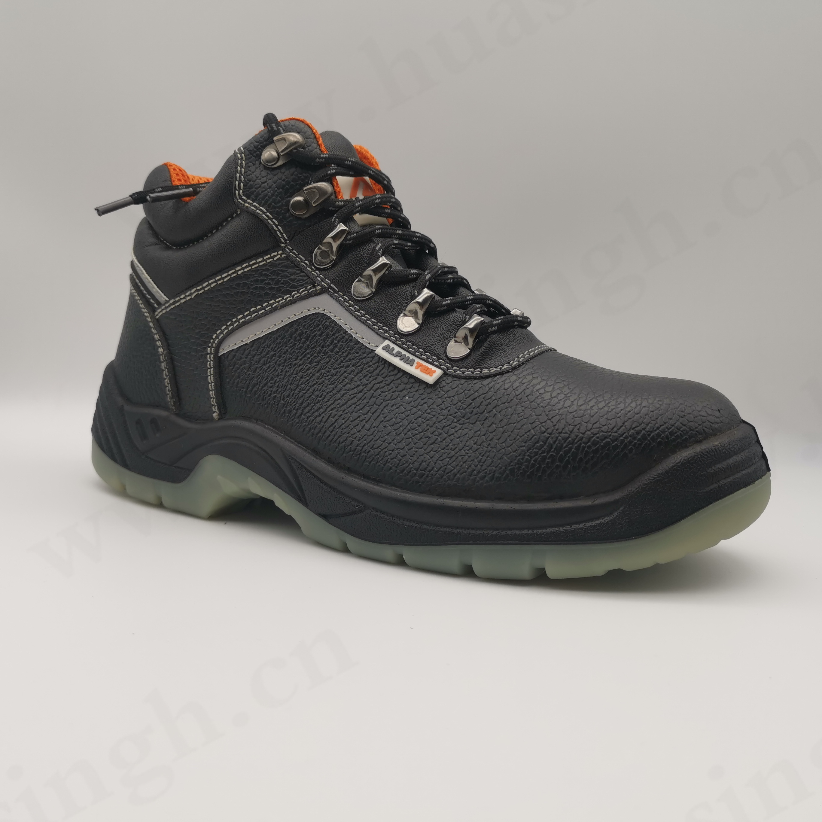 LXG,heavy industry steel toe insert puncture resistant safety shoes mechanical factory anti-acid safety boots HSB240