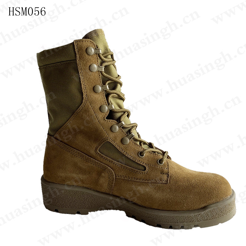 LXG,hard rubber outsole combat shoes popular in Uruguay 8 ''inch tactical equipment rip-resistant desert boots men HSM056