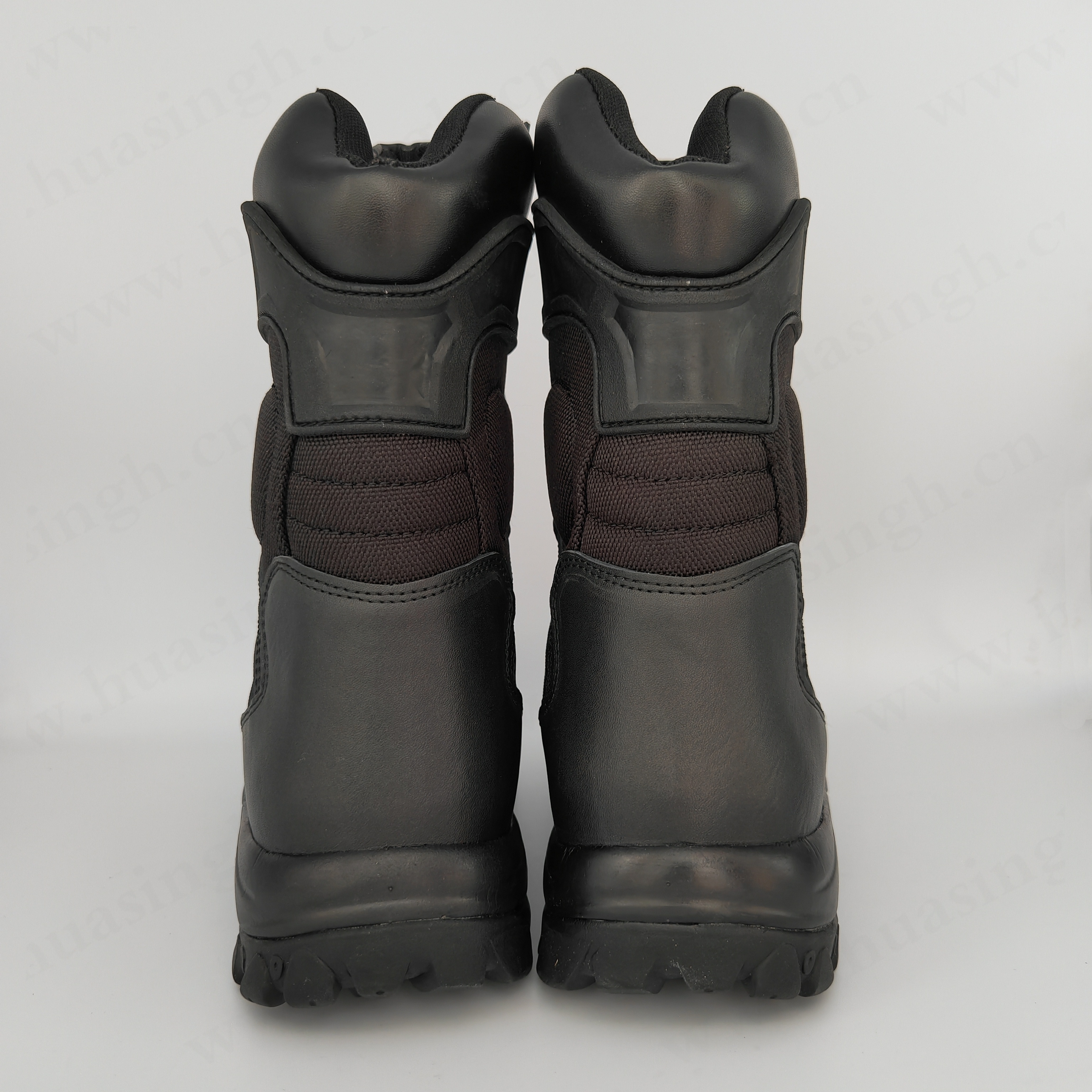 LXG, Russian market popular quality black leather tactical boots combat training boots for sale HSM016