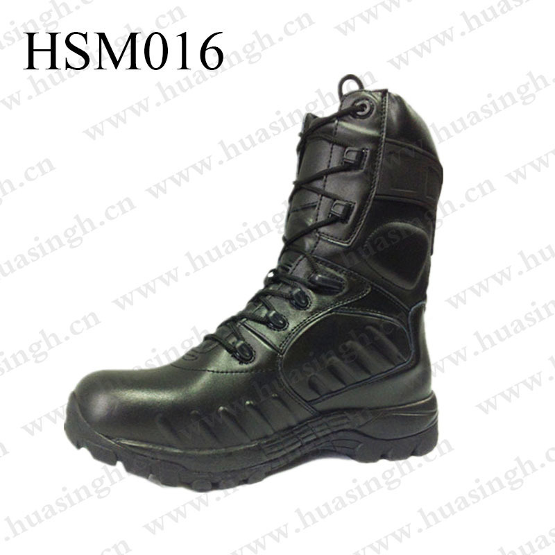 XC,  tactical boots anti-shock PU+rubber sole strong combat boots HSM016