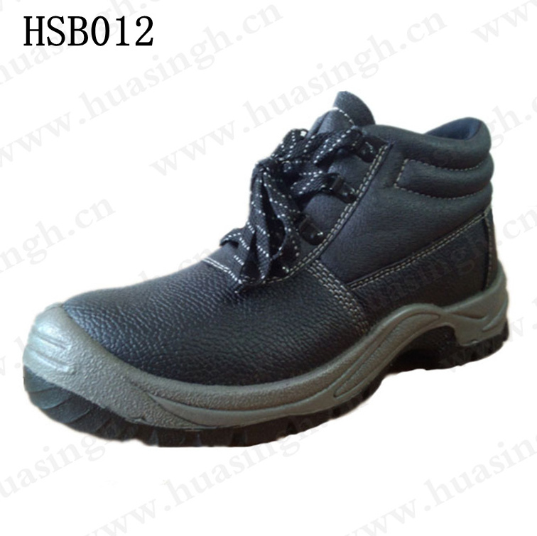 ZH,heavy casting industrial anti-puncture work safety shoes steel toe insert 38-47 black safety boots men HSB012