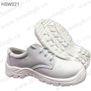 LXG,medical industry low-cut style anti-static white safety shoes steel toe insert industrial work shoes for Kuwait HSW021