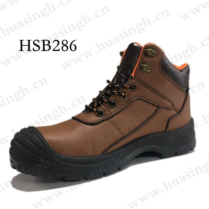 YWQ,anti-puncture acid&alkali resistant industrial safety shoes corrosion proof work safety boots with steel toe HSB286