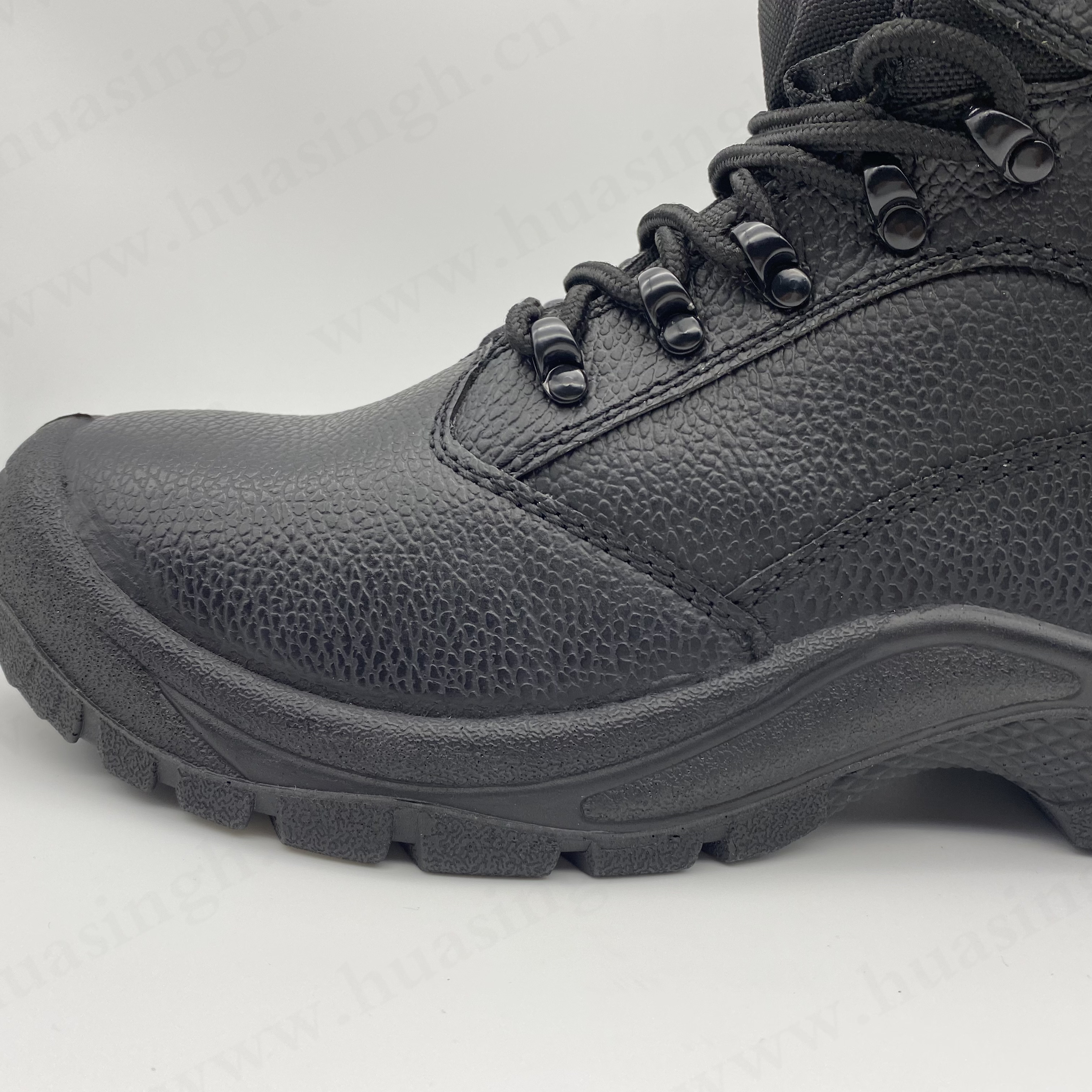 LXG,construction site anti-static 6kv black safety shoes for works rust-proof buckle design insulated safety boots HSB317