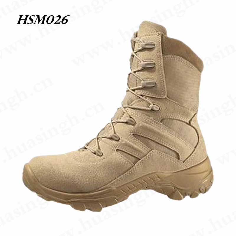 WCY,high quality suede leather tactical boots standard delta strong grip desert boots HSM026