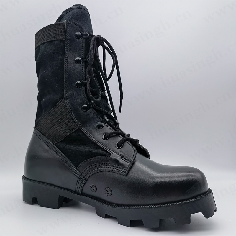 XC,Wellco brand original quality tactical combat black jungle boots with aging resistant RUBBER outsole HSM102