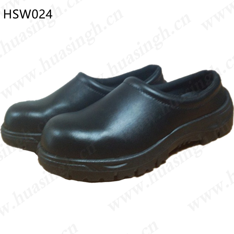 YWQ,wholesale oil resistant easy clean kitchen work shoes hotel staff steel toe insert work clogs for men/women HSW024