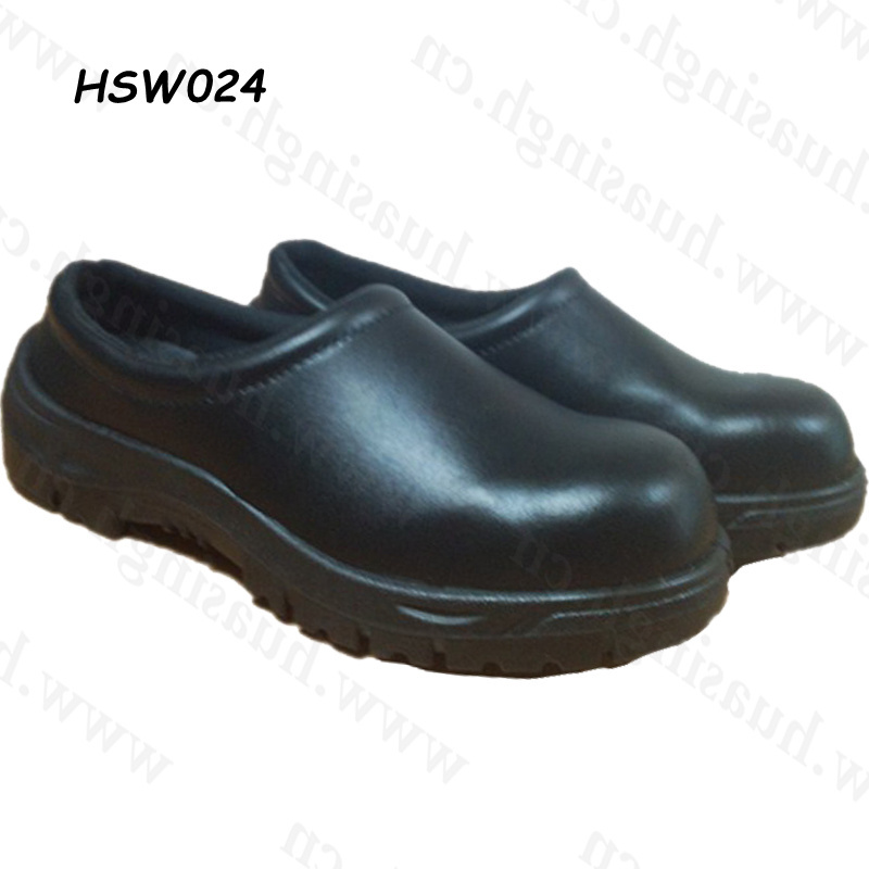 YWQ,wholesale oil resistant easy clean kitchen work shoes hotel staff steel toe insert work clogs for men/women HSW024