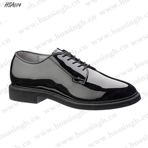 LXG,meeting lace-up style dress shoes for sale natural shining cow leather uniform shoes HSA074