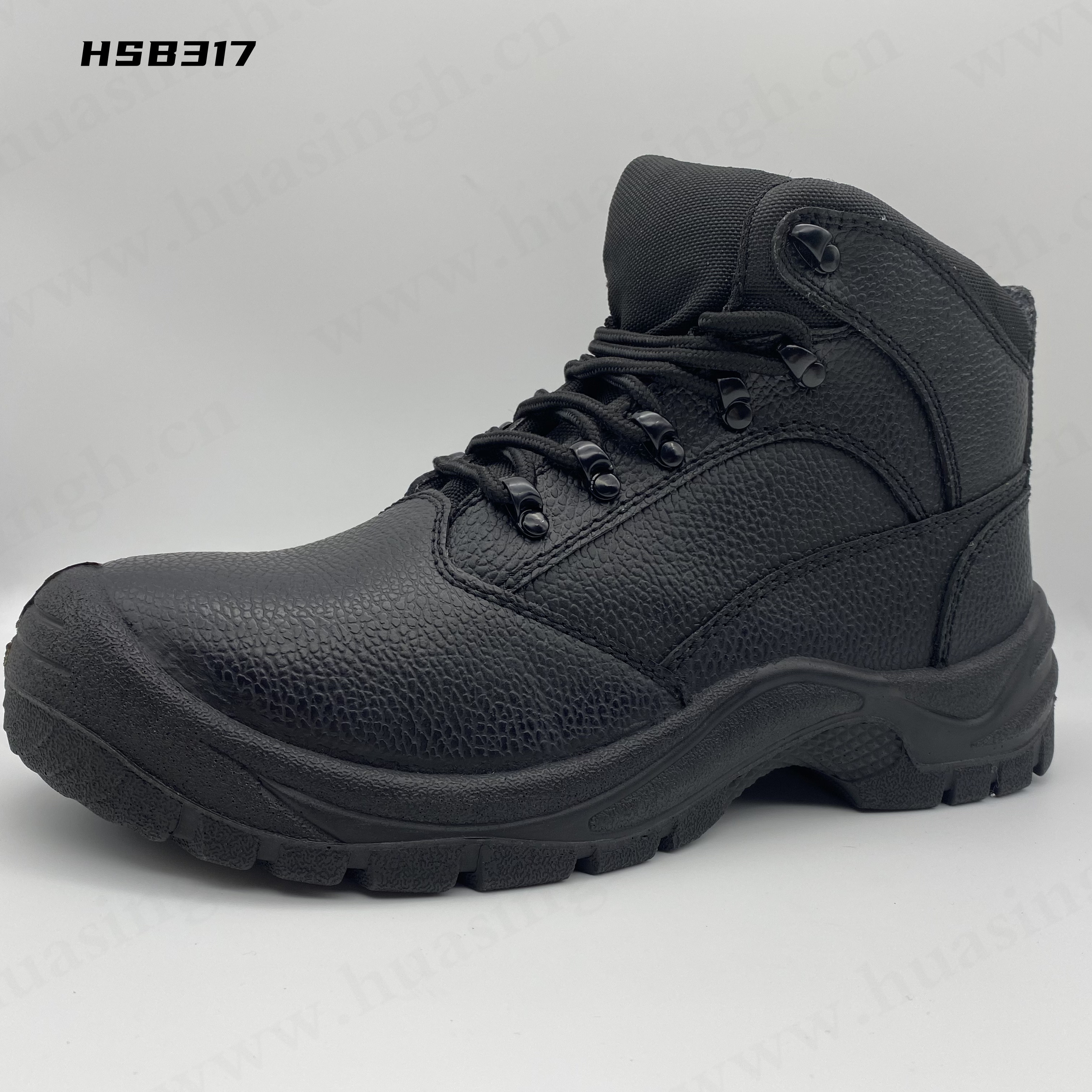 LXG,construction site anti-static 6kv black safety shoes for works rust-proof buckle design insulated safety boots HSB317