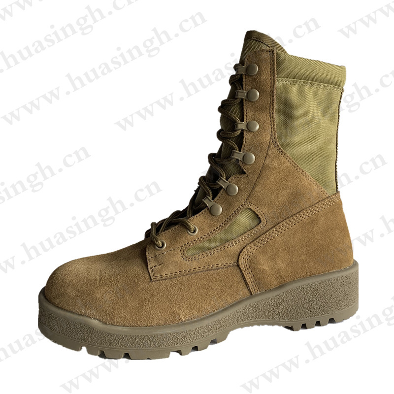 ZH,factory price original Belleville combat boots for men/women 8 inch hot weather anti-hit breathable desert boots HSM056