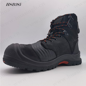 LXG,high protective durable PU+rubber outsole safety boots for men high quality nubuck+TPU upper S3 safety shoes HSB285