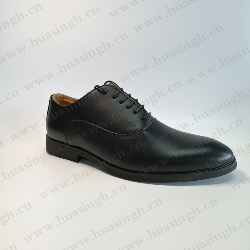 LLJ,full genuine leather pointed toe office shoes formal occasion anti-odor black administrative men shoes HSA120