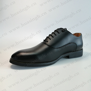 LLJ,full genuine leather pointed toe office shoes formal occasion anti-odor black administrative men shoes HSA120