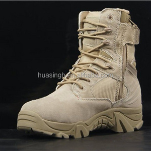 XC,Abroad original quality shock absorbed USMC suede leather delta tactical desert boots HSM133