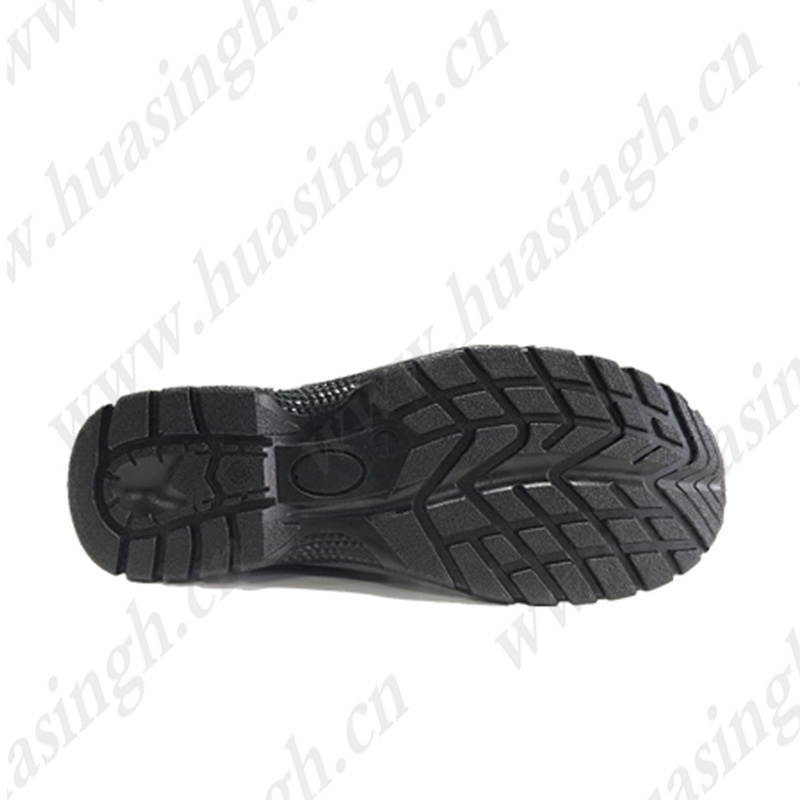 ZH,heavy casting industrial anti-puncture work safety shoes steel toe insert 38-47 black safety boots men HSB012