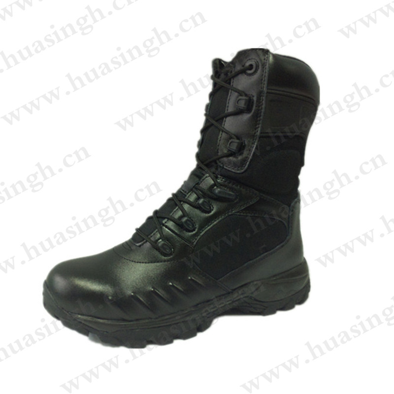 XC,  tactical boots anti-shock PU+rubber sole strong combat boots HSM016