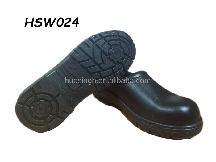 YWQ,wholesale oil resistant easy clean kitchen work shoes hotel staff steel toe insert work clogs for men/women HSW024