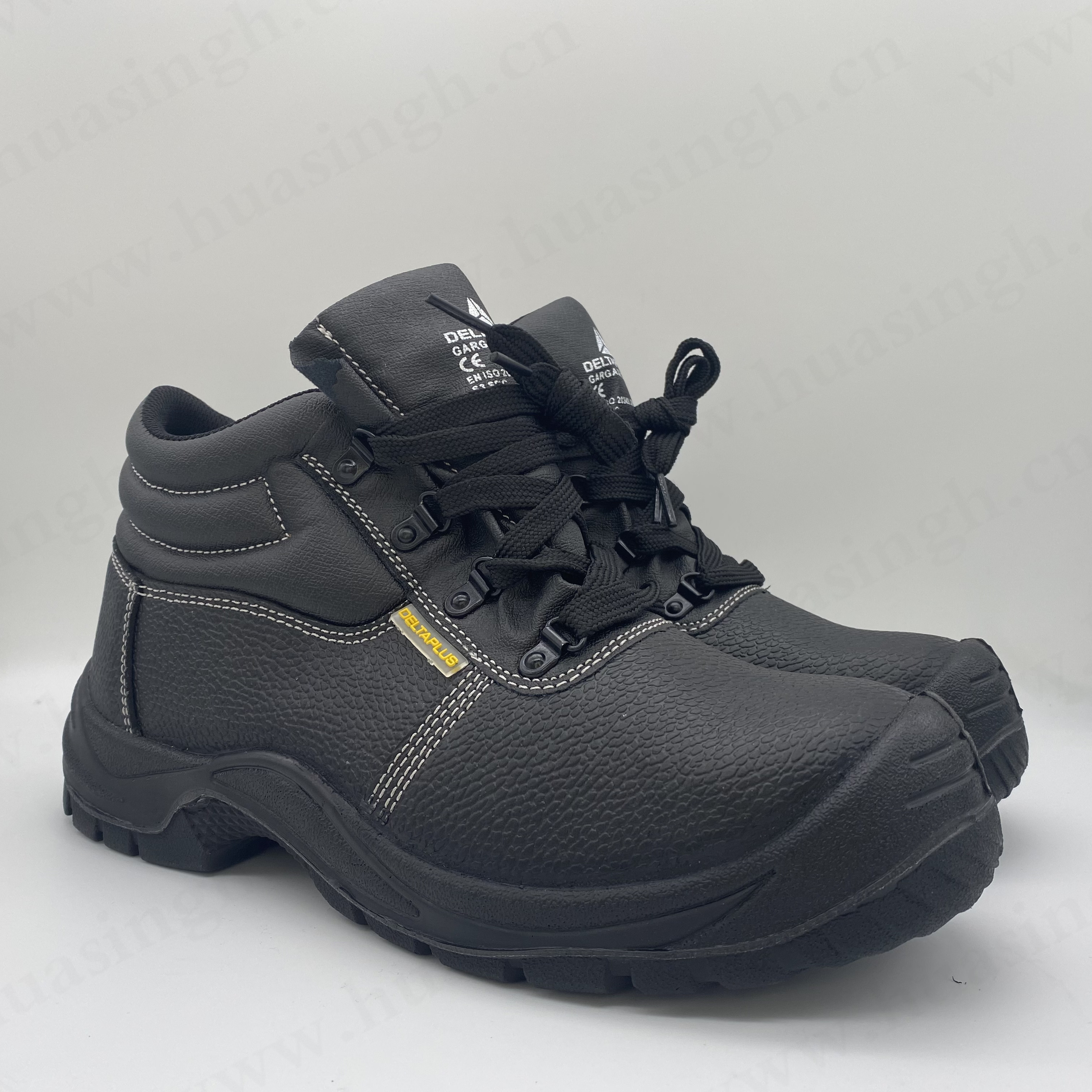 YWQ,factory wholesale steel toe insert anti-puncture safety shoes oil-proof dual density PU injection outsole work shoes HSB275