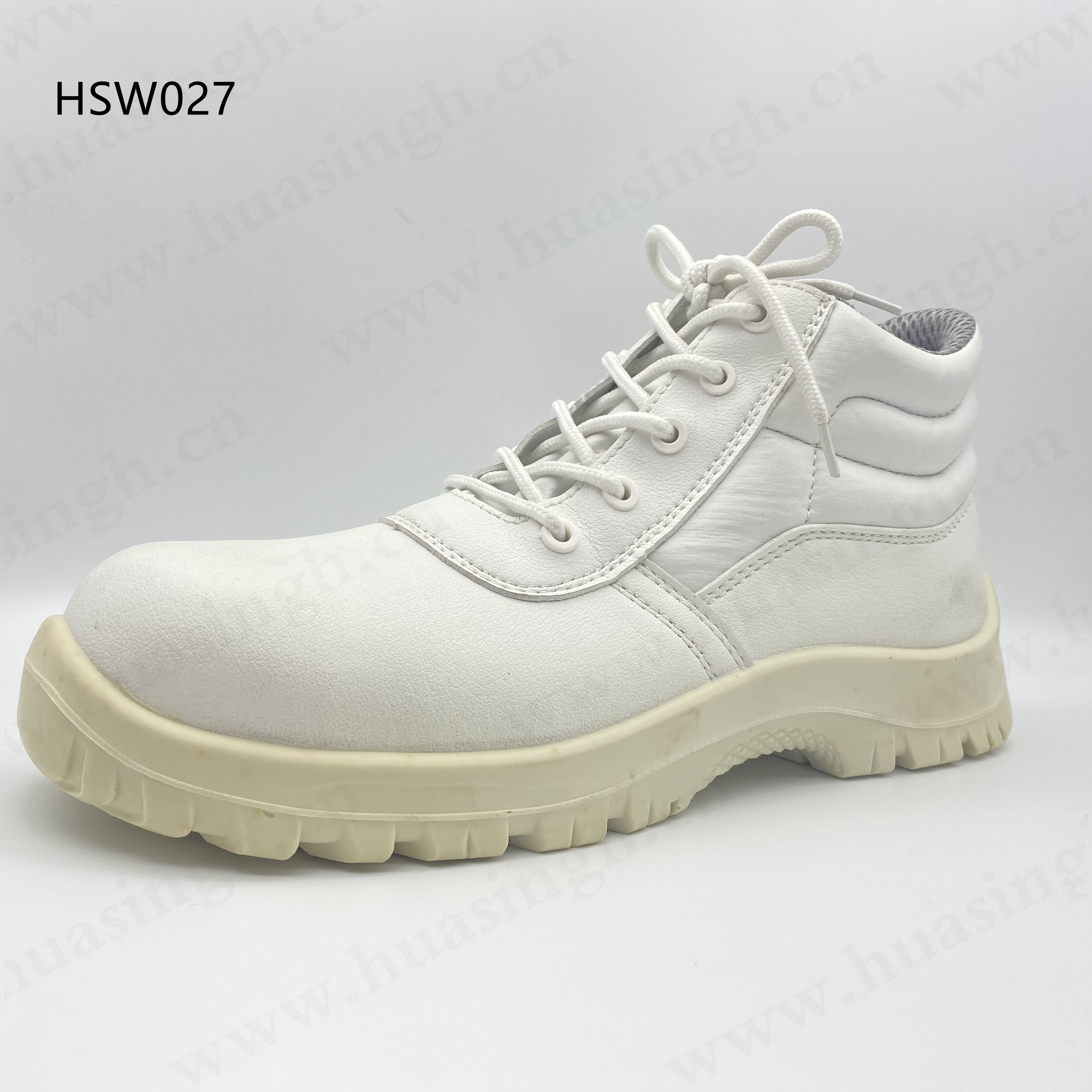 LXG,medical industry low-cut style anti-static white safety shoes steel toe insert industrial work shoes for Kuwait HSW021