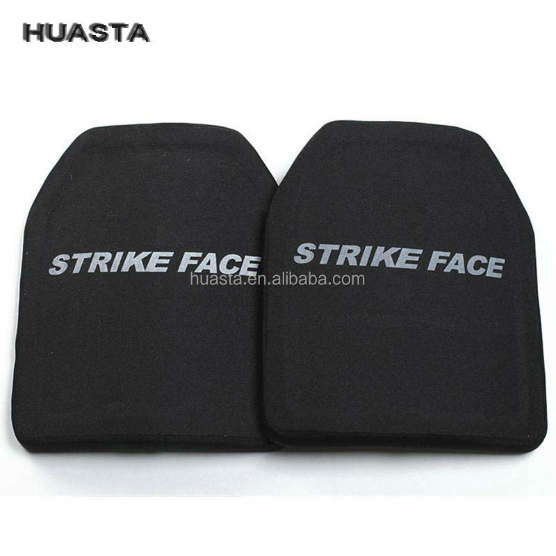 HUASTA Protection Hard Safety Plate III IV Alumina Silicon Carbide Ceramic Pe 3 4 Strike Face Weight Board