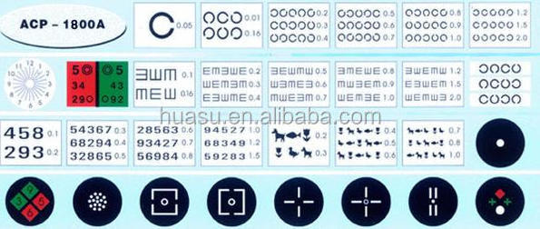 China ophthalmic automatical charts projector optical eye charts projector Vision Chart Projector hot sale