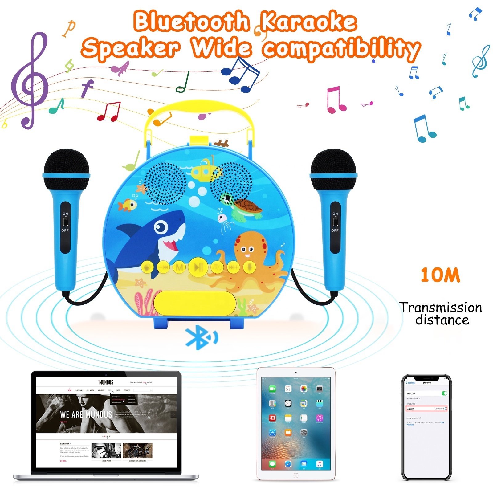 Mini Child's Players Cassette Portable kid music Boy Girls Toys Karaoke Set Mic Cd Machine Microphone Kids Karaoke toddler