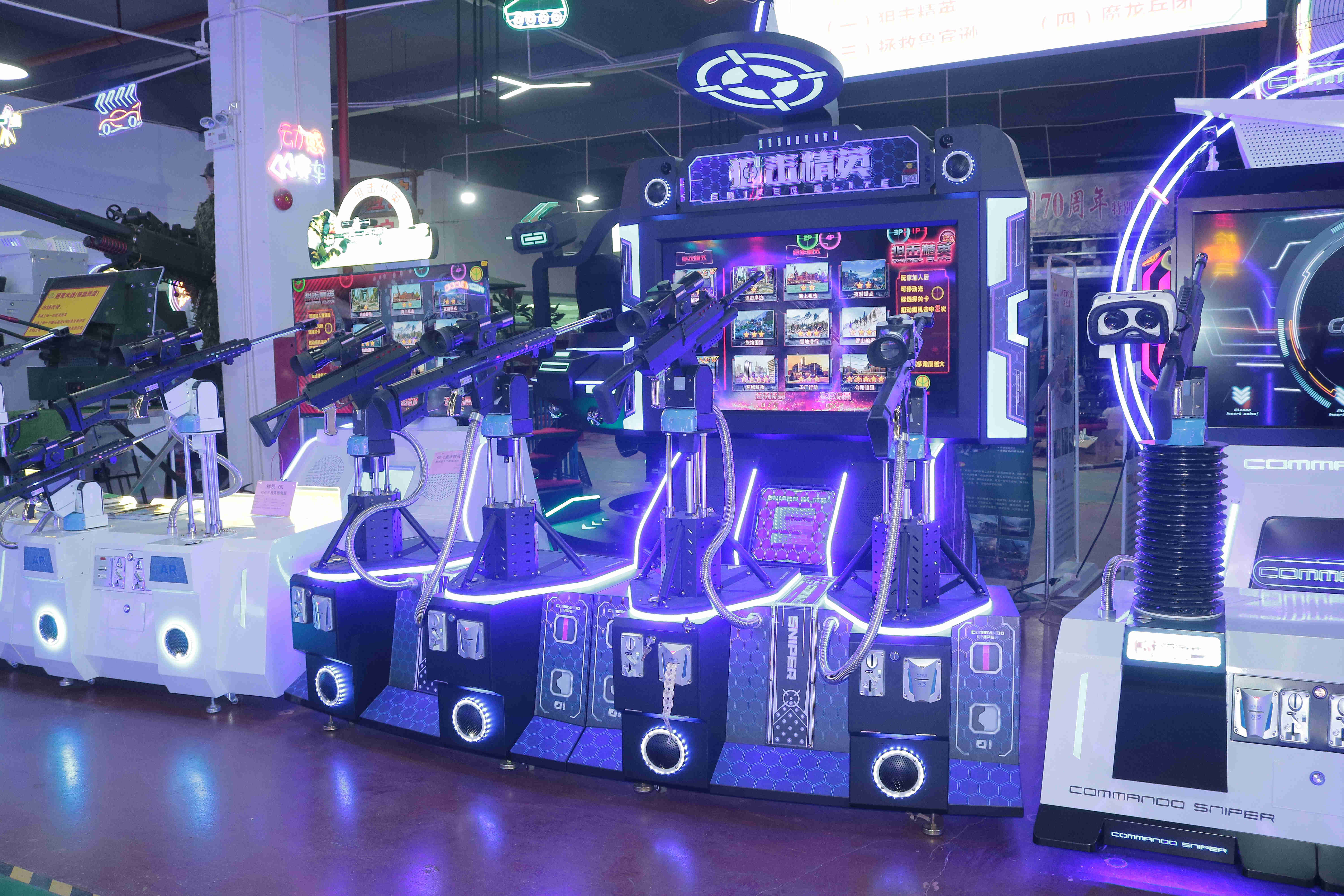 Earn Money Game Equipment 2 Players Arcade Shooting Game Coined Operated Factory Price Indoor Laser Gun Game Vr Shooting Machine