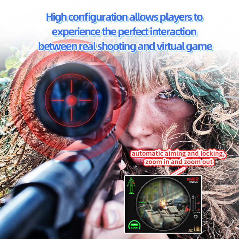 Earn Money Game Equipment 2 Players Arcade Shooting Game Coined Operated Factory Price Indoor Laser Gun Game Vr Shooting Machine