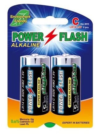 Super Quality LR14 AM-2 C 1.5V Alkaline Battery