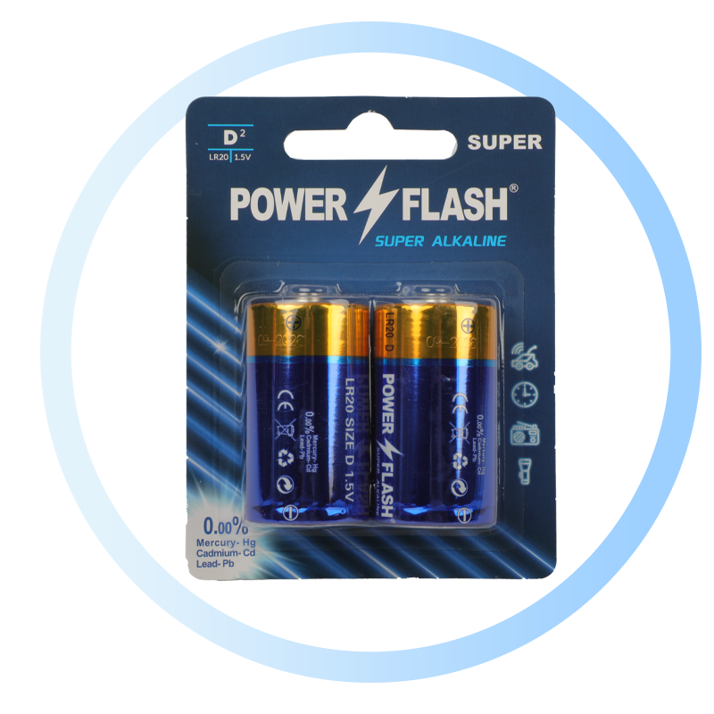 Wholesale 1.5V D Size Dry Cell Lr20 Am1 Alkaline Battery For Flashlight