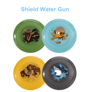 New Design Summer Shield Water Gun Boys Water Retaining Fight Game Plastic Splashing Water Gun