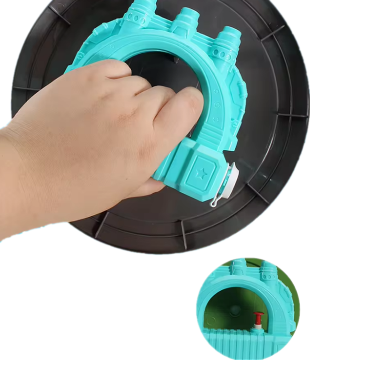 New Design Summer Shield Water Gun Boys Water Retaining Fight Game Plastic Splashing Water Gun