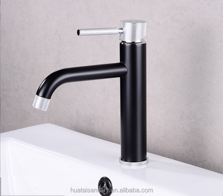 modern hot single hole ceramic cartridge long spout latest hotel brass color wash tap jiangmen basin faucet