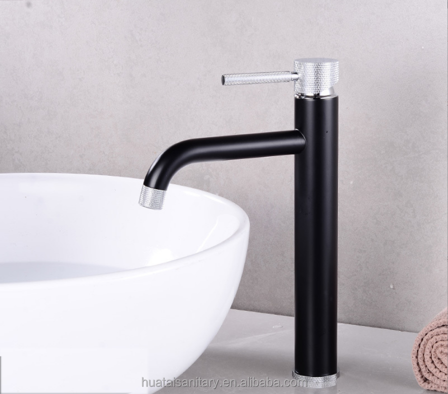 modern hot single hole ceramic cartridge long spout latest hotel brass color wash tap jiangmen basin faucet