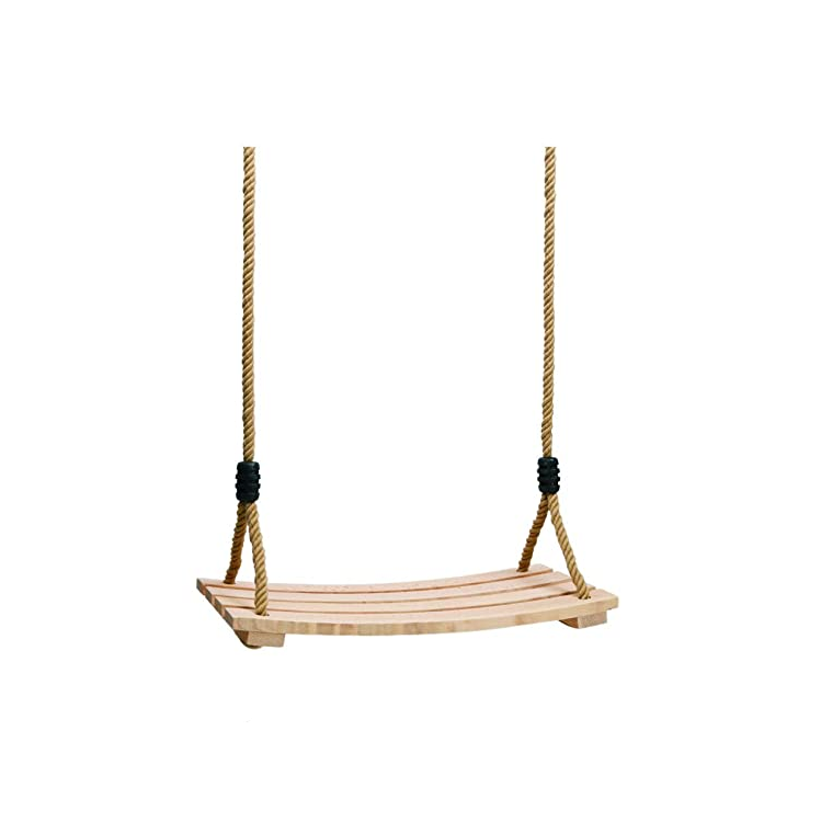 wood tree swing seat indoor outdoor rope wooden swing set for children kids adult